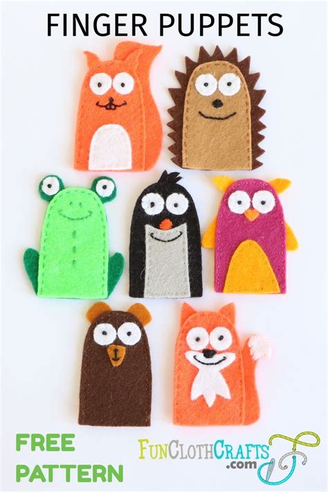 finger pepet|free printable finger puppet patterns.